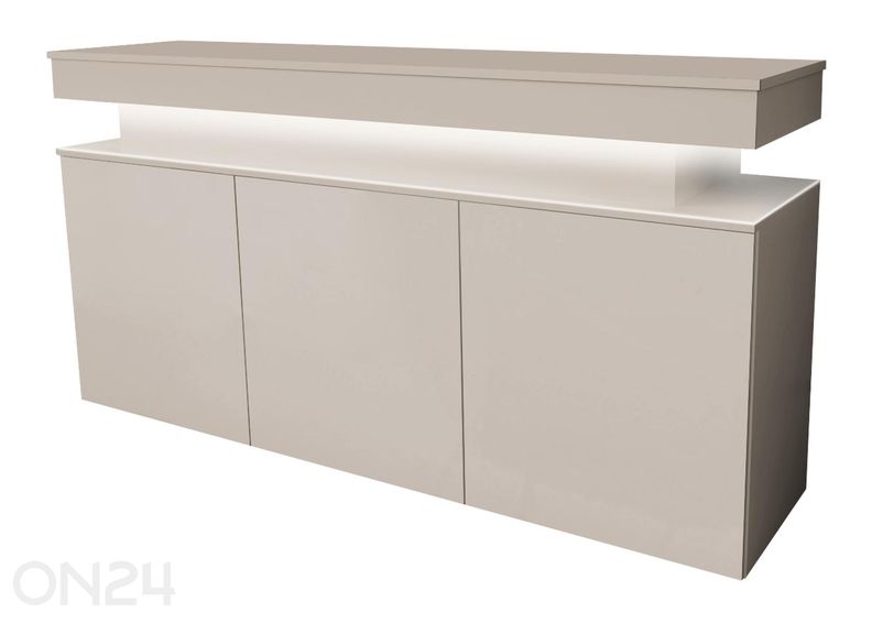 Комод Glossa 160 cm + LED увеличить