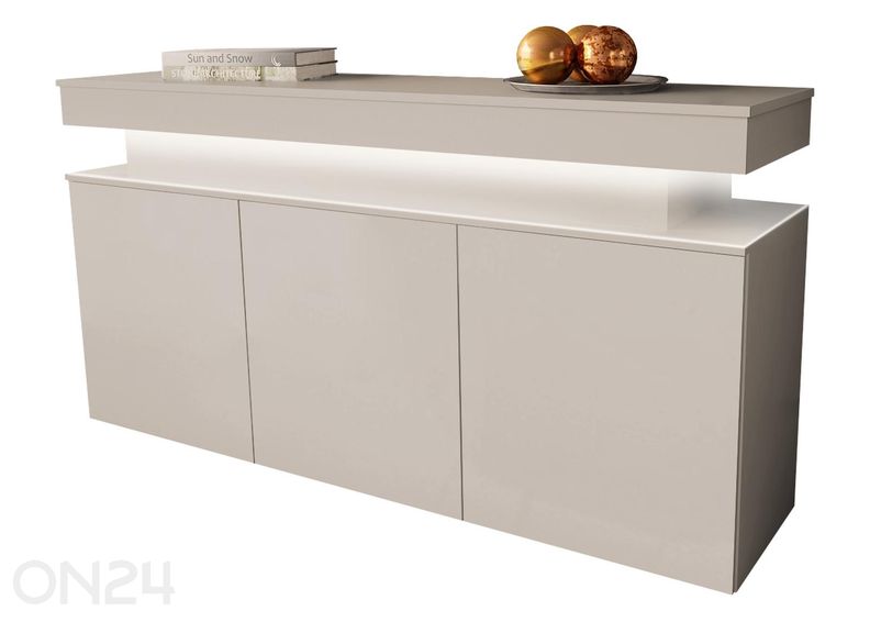 Комод Glossa 160 cm + LED увеличить