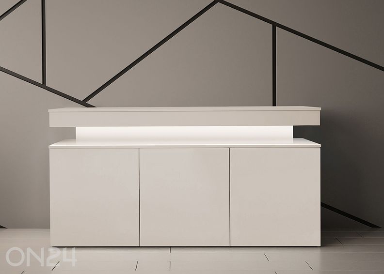 Комод Glossa 160 cm + LED увеличить