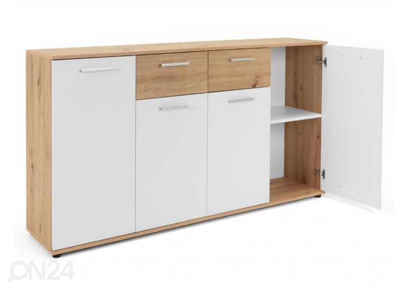 Комод Jacky, белый/артисан дуб увеличить