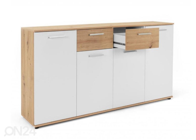 Комод Jacky, белый/артисан дуб увеличить