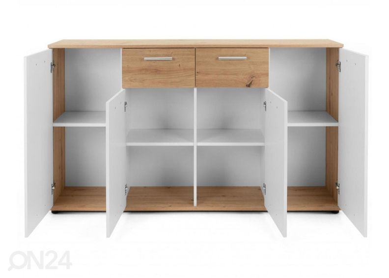 Комод Jacky, белый/артисан дуб увеличить