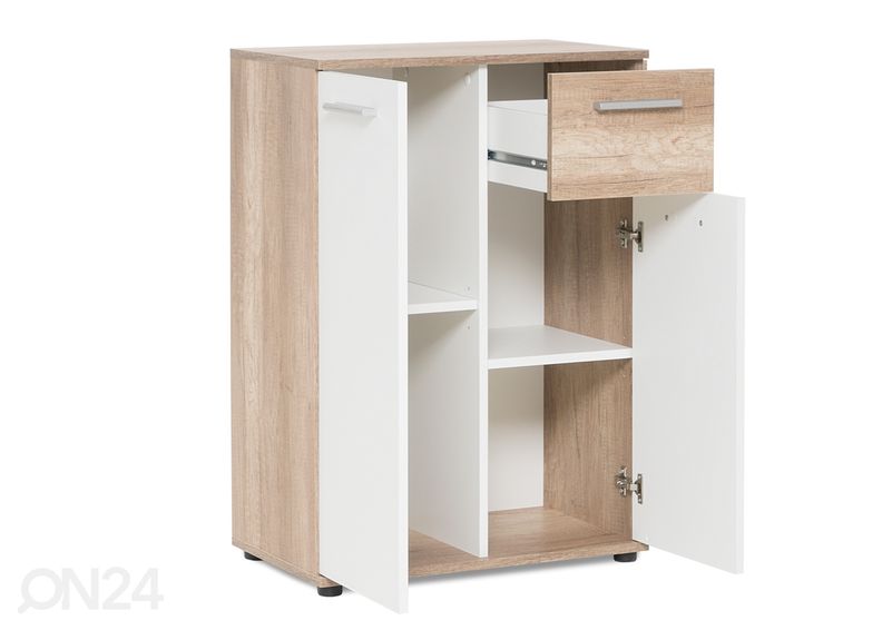 Комод Jacky, дикий дуб/белый увеличить