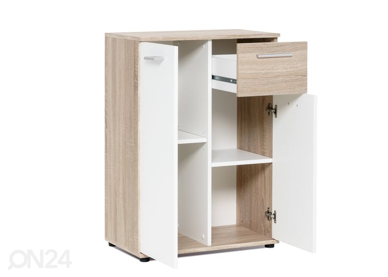 Комод Jacky, сонома дуб/белый увеличить