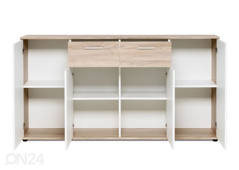 Комод Jacky, сонома дуб/белый увеличить