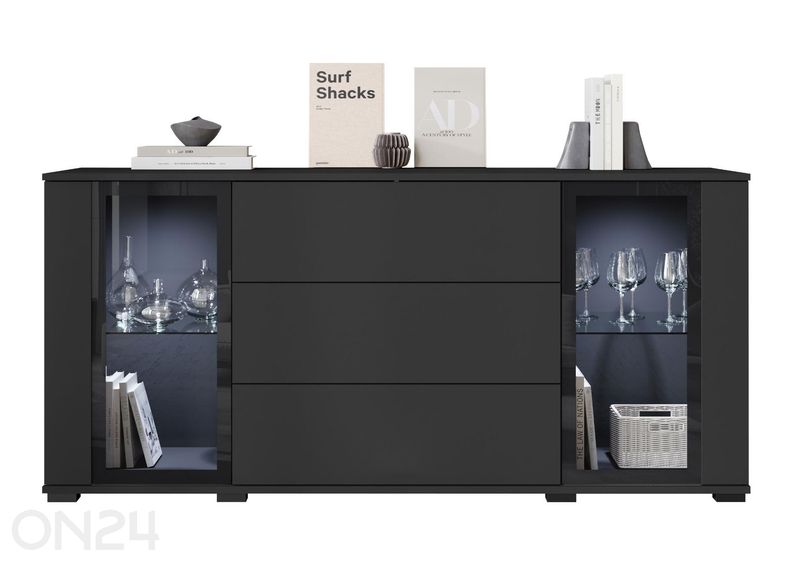 Комод Kansas 150 см + LED увеличить