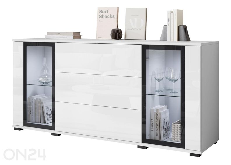 Комод Kansas 150 см + LED увеличить