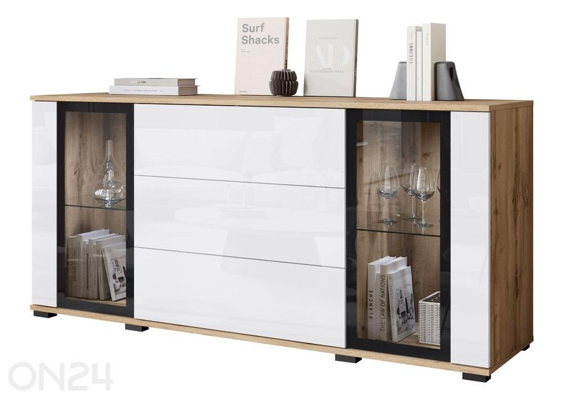 Комод Kansas 150 см + LED увеличить