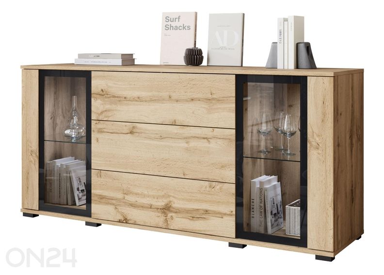 Комод Kansas 150 см + LED увеличить