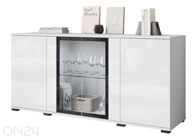 Комод Kansas 150 см + LED увеличить