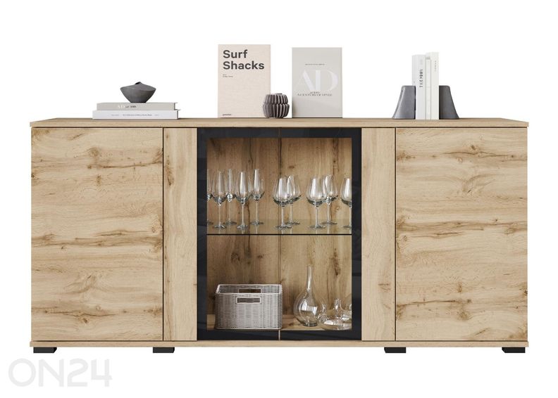 Комод Kansas 150 см + LED увеличить