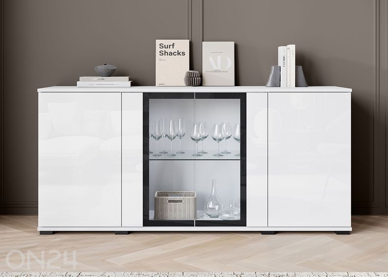 Комод Kansas 150 см + LED увеличить