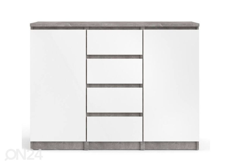Комод Naia белый/бетон увеличить