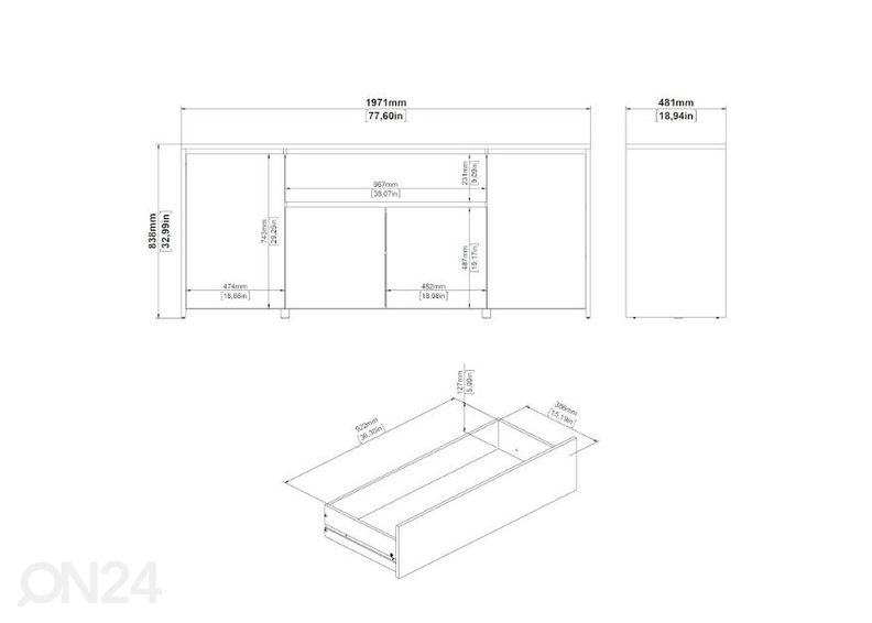 Комод Next 197 cm увеличить