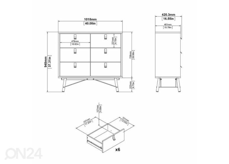Комод Ry 102 cm увеличить