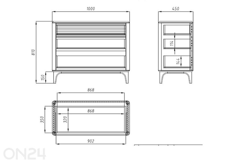 Комод Salt 100 см увеличить