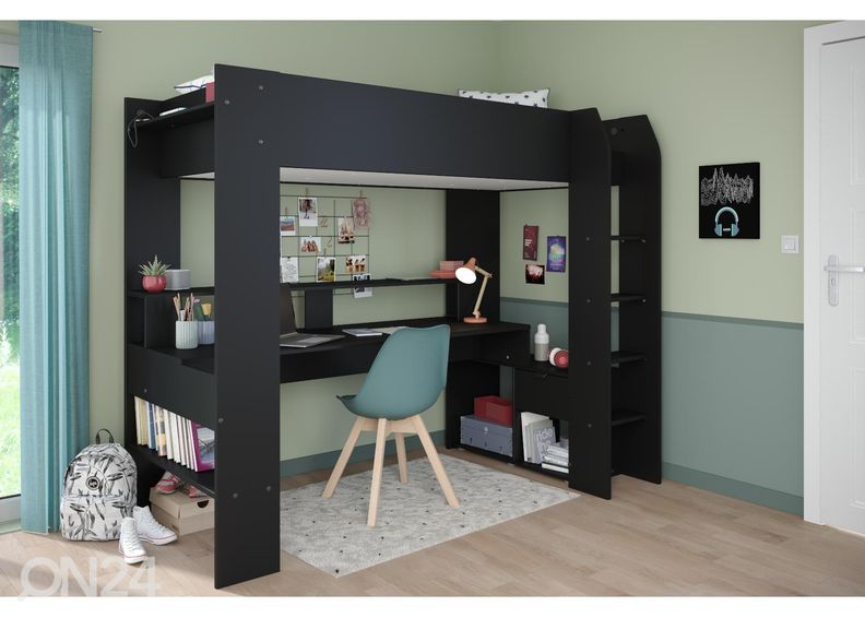 Компактная кровать Online 90x200 cm + LED увеличить