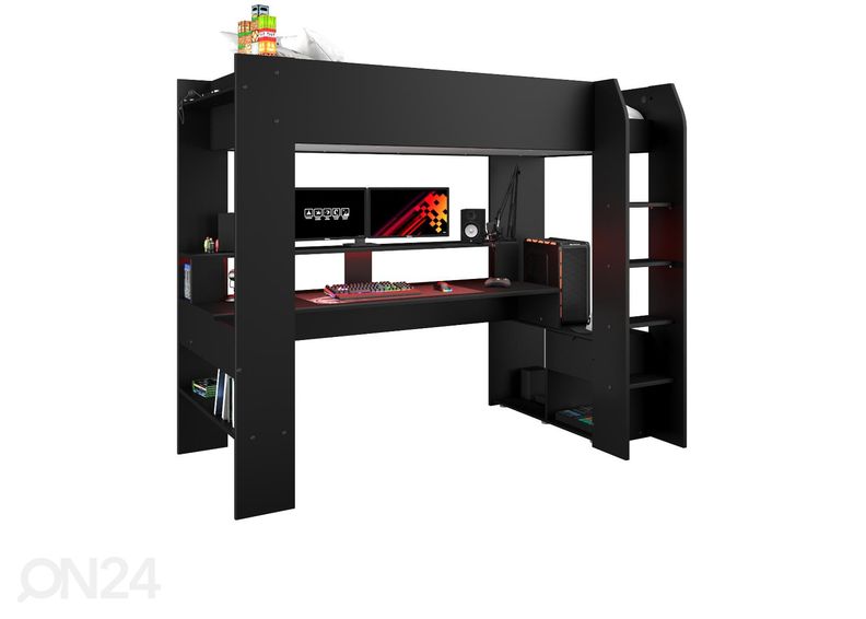 Компактная кровать Online 90x200 cm + LED увеличить