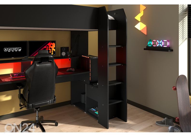 Компактная кровать Online 90x200 cm + LED увеличить