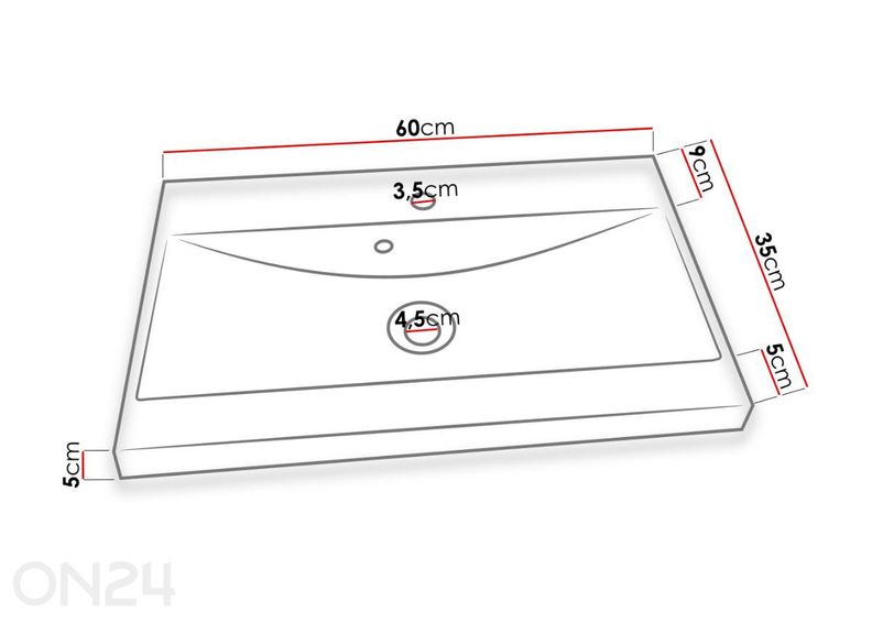 Комплект в ванную комнату Malo увеличить