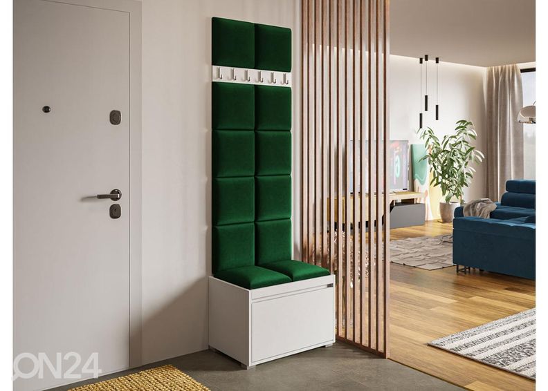 Комплект в прихожую, зелёный увеличить