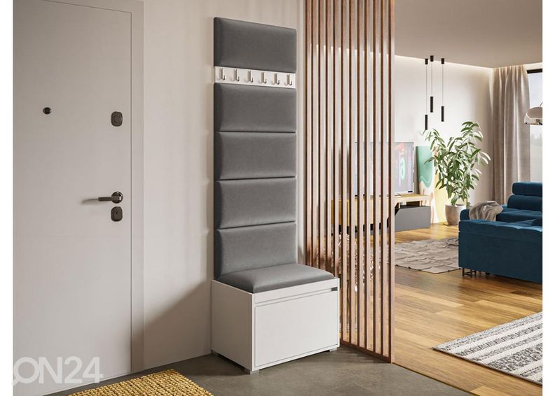 Комплект в прихожую, серый увеличить