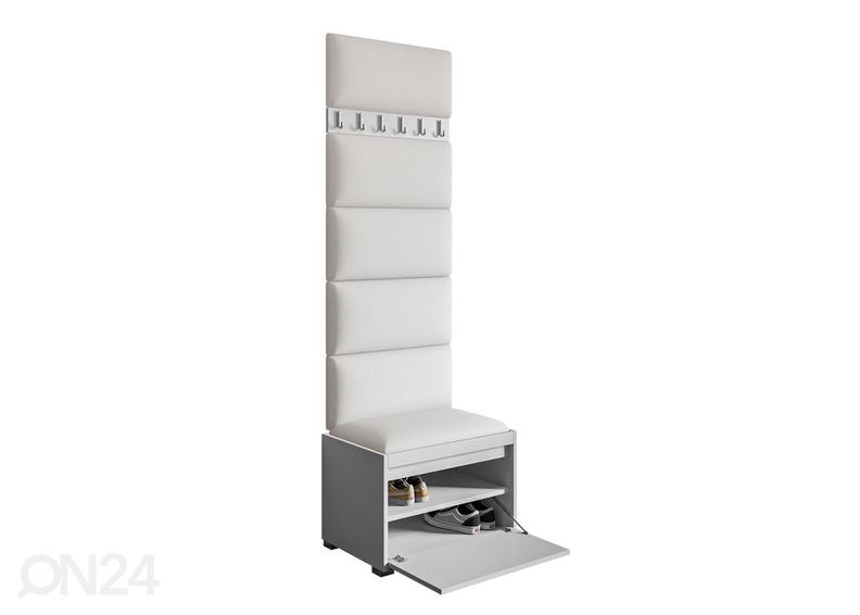 Комплект в прихожую, серый увеличить