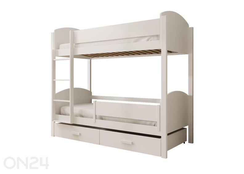 Комплект двухъярусной кровати Jori с бортиками 80x180 см увеличить