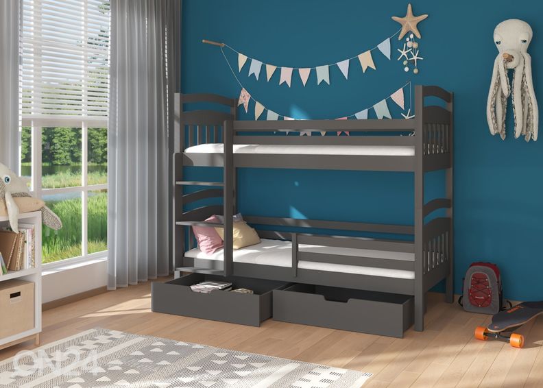 Комплект двухъярусной кровати Lily 80x180 cm увеличить