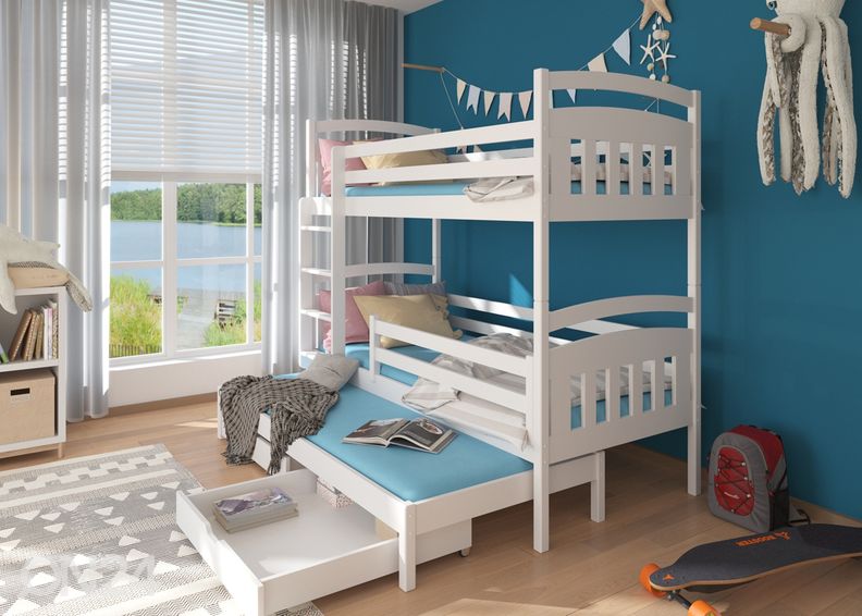 Комплект двухъярусной кровати Lily 80x180 cm увеличить