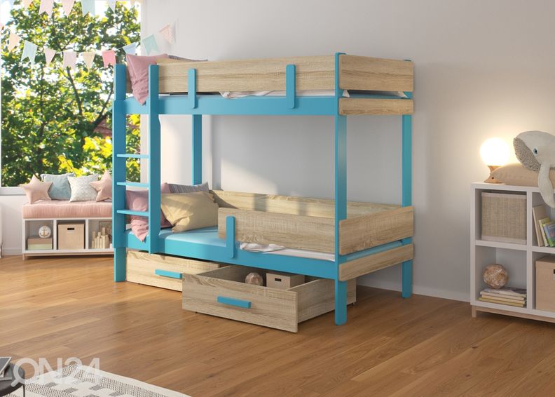 Комплект двухъярусной кровати Lily I 90x200 cm увеличить