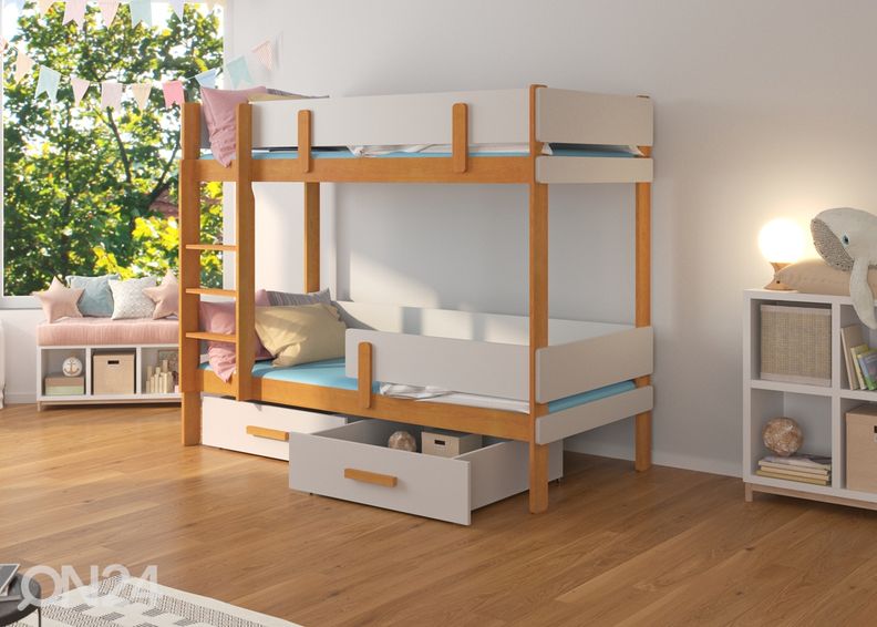 Комплект двухъярусной кровати Lily I 90x200 cm увеличить