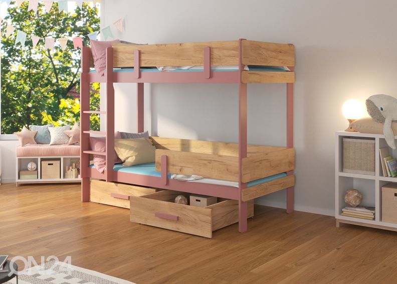 Комплект двухъярусной кровати Lily I 90x200 cm увеличить