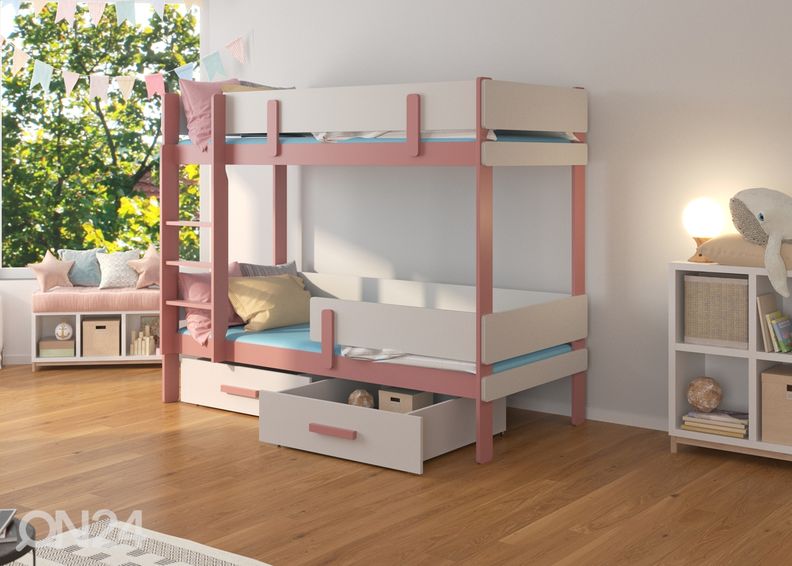 Комплект двухъярусной кровати Lily I 90x200 cm увеличить