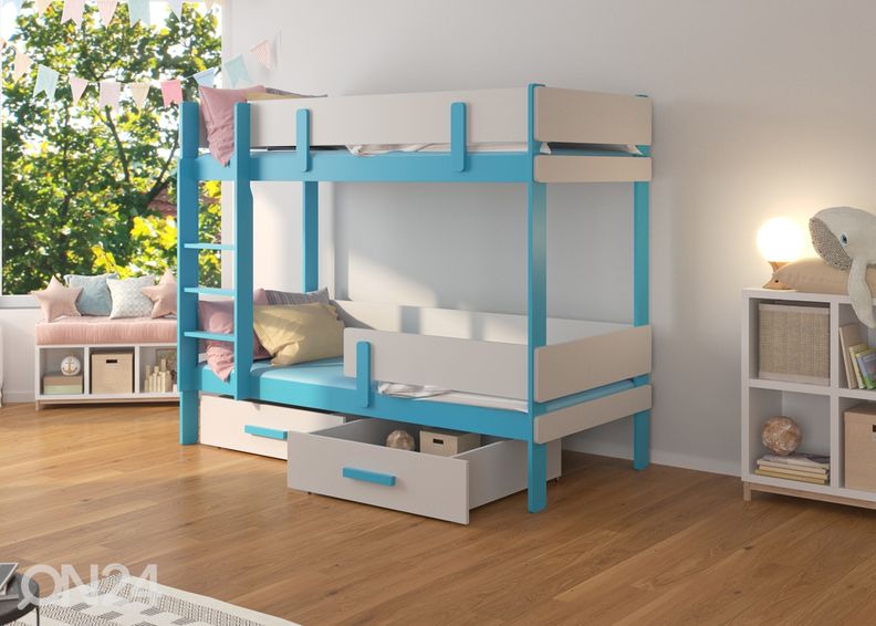 Комплект двухъярусной кровати Lily I 90x200 cm увеличить