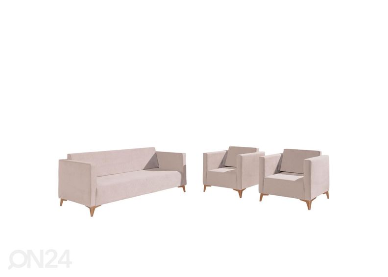 Комплект диванов 3+1+1 увеличить