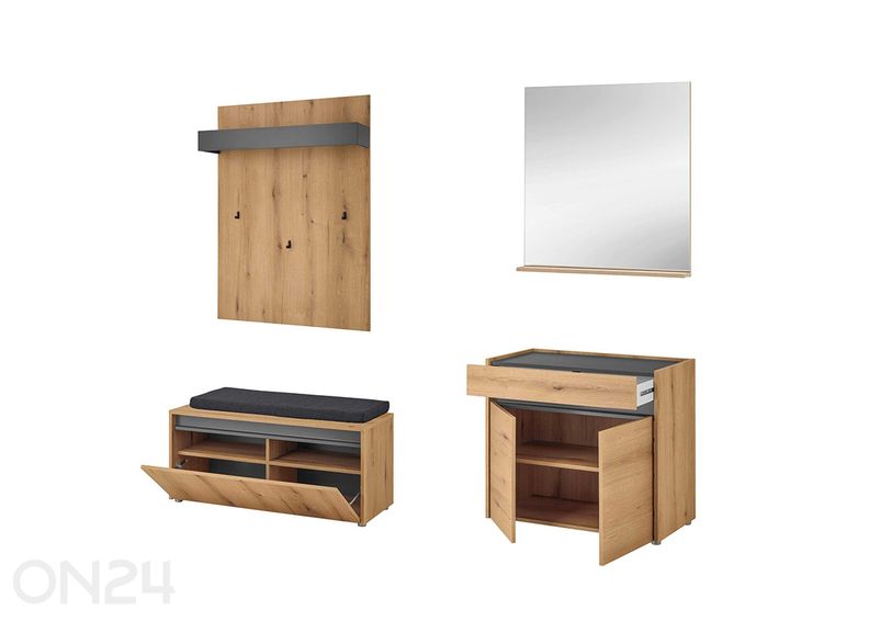 Комплект для прихожей City увеличить