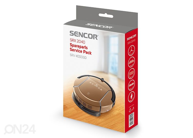 Комплект запасных фильтров и щеток для робота-пылесоса SRV4000GD SRX2040 увеличить