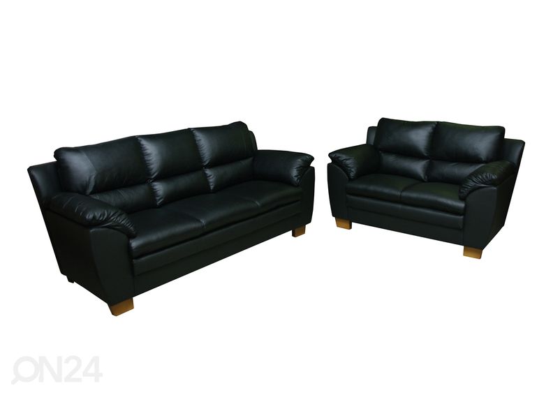 Комплект кожаных диванов Emma 3+2 увеличить