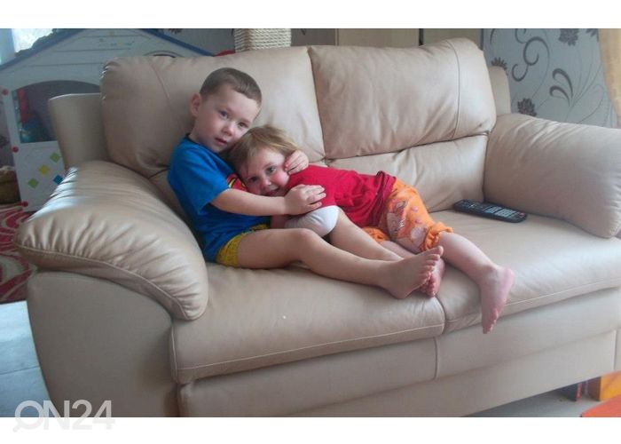 Комплект кожаных диванов Emma 3+2 увеличить