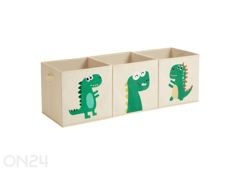 Комплект коробок для хранения 3 шт увеличить