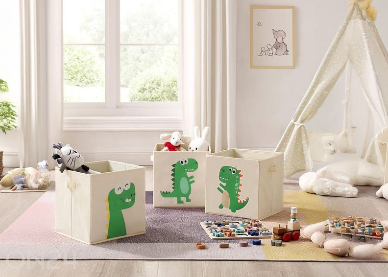 Комплект коробок для хранения 3 шт увеличить