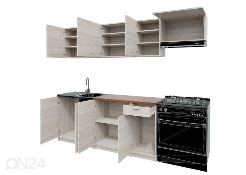 Комплект кухни 240 cm увеличить