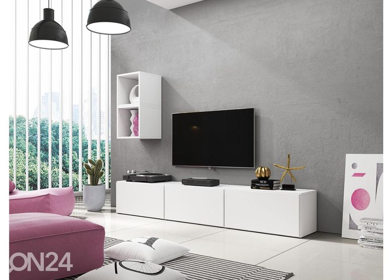 Комплект настенных шкафов и полок увеличить