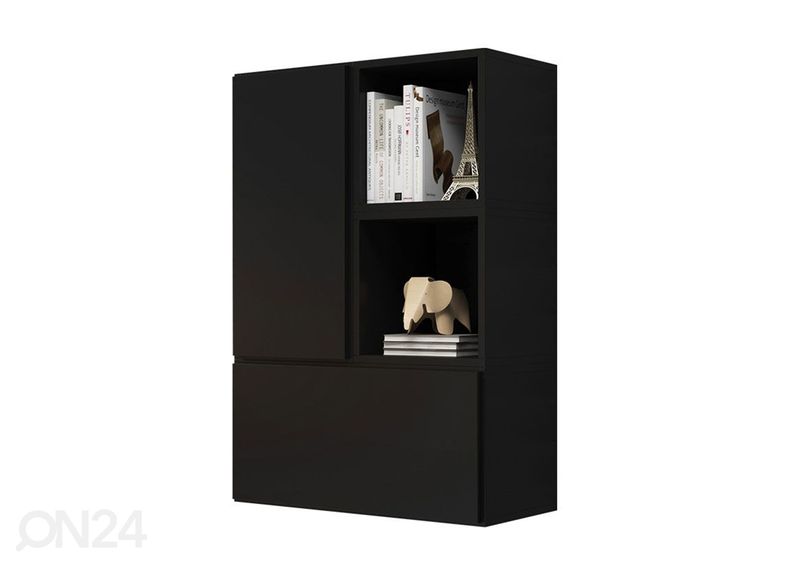 Комплект настенных шкафов и полок увеличить