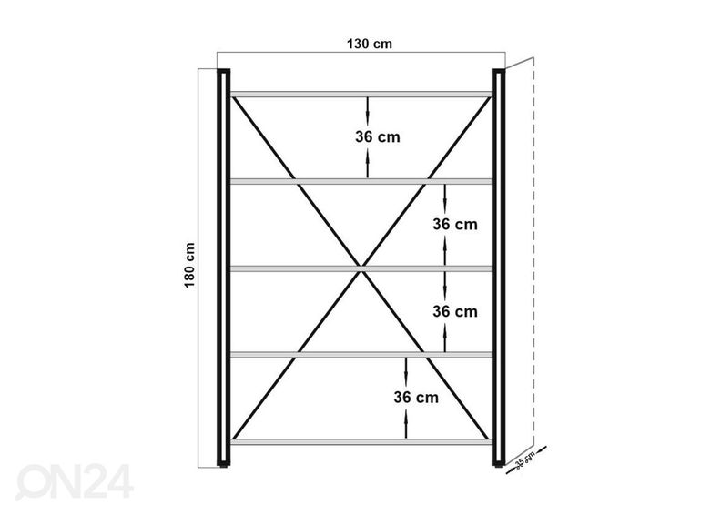 Комплект письменный стол и полка Cosmo увеличить