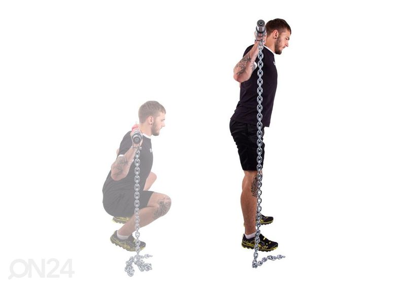 Комплект подъемных цепей Chainbos 2x25 кг inSPORTline увеличить