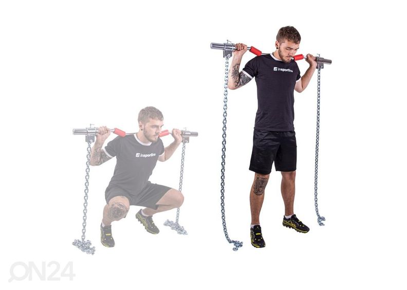 Комплект подъемных цепей Chainbos 2x25 кг inSPORTline увеличить