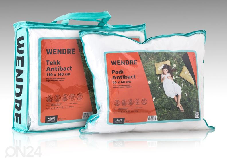 Комплект постельного белья Antibact одеяло 110х140 см и подушка 50х60 см увеличить