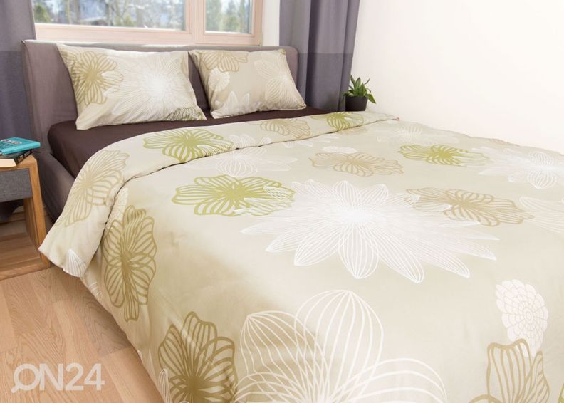Комплект постельного белья Pale Olive 200x210 см увеличить
